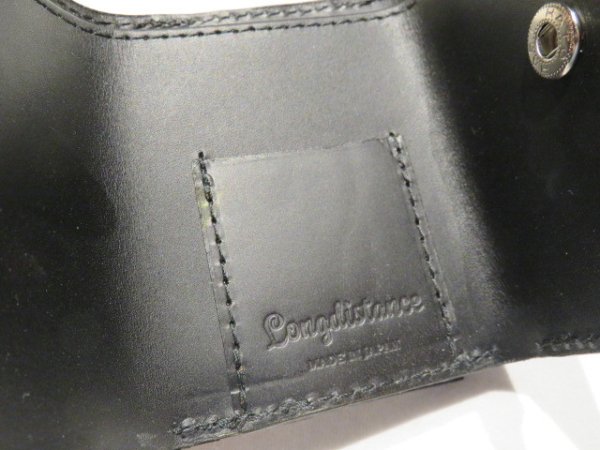 画像5: ■ロングディスタンス（LONGDISTANCE)■Buttero Leather Mini Wallet■ブラック■日本製 (5)