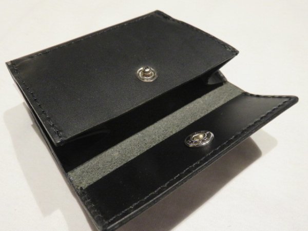 画像3: ■ロングディスタンス（LONGDISTANCE)■Buttero Leather Mini Wallet■ブラック■日本製 (3)