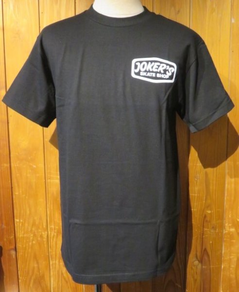 画像2: ■カリフォルニア ハンティントンビーチのスケボーショップ [JOKERS SKATE SHOP] オリジナル Ｔシャツ■ブラック■（メンズ）M/Lサイズ■USA買付商品 (2)