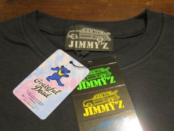 画像4: JIMMY'Z（ジミーズ) ×Grateful Dead (グレイトフル・デッド) Grateful Dead Bear Tee■ブラック■(メンズ)M/Lサイズ (4)