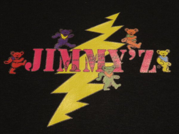 画像3: JIMMY'Z（ジミーズ) ×Grateful Dead (グレイトフル・デッド) Grateful Dead Bear Tee■ブラック■(メンズ)M/Lサイズ (3)