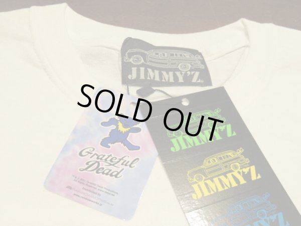 画像4: JIMMY'Z（ジミーズ) ×Grateful Dead (グレイトフル・デッド) Grateful Dead Bear Tee■ホワイト■(メンズ)M/Lサイズ (4)