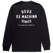 画像2: Deus Ex Machina(デウス エクス マキナ) Venice L/S Tee  (BLACK)（メンズ）S/M/Lサイズ (2)