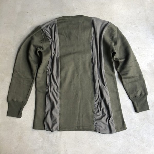 画像4: BONUM「DEAD STOCK Re-Make Sweat」80's FRENCH ARMY&90'sU.S.ARMY (4)