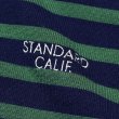 画像6: SALE 20%OFF（STANDARD CALIFORNIA/スタンダードカリフォル二ア）SD Hood Rugby Shirt■Navy/Green ■（メンズ）M/L/XLサイズ  (6)