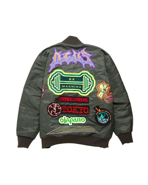 画像2: SALE 20%OFF (Deus Ex Machina/デウス エクス マキナ) GENREWARS BOMBER JACKET （メンズ）S/M/Lサイズ (2)