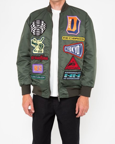 画像3: SALE 20%OFF (Deus Ex Machina/デウス エクス マキナ) GENREWARS BOMBER JACKET （メンズ）S/M/Lサイズ (3)