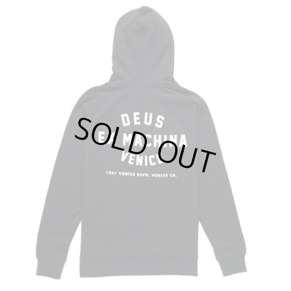 画像2: Deus Ex Machina(デウス エクス マキナ) Venice Address Hoodie  (BLACK)（メンズ）S/M/Lサイズ (2)