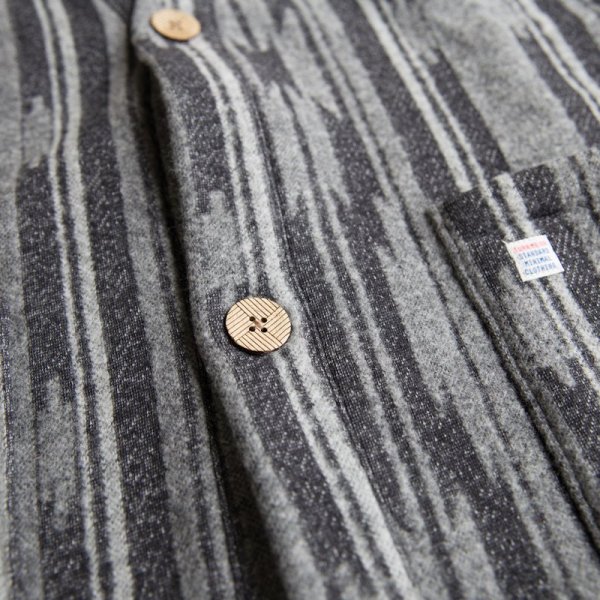 画像4: SALE 30%OFF (TURN ME ON / ターンミーオン) ネイティブ柄カーディガン(CHARCOAL) (MENS)M/Lサイズ (4)