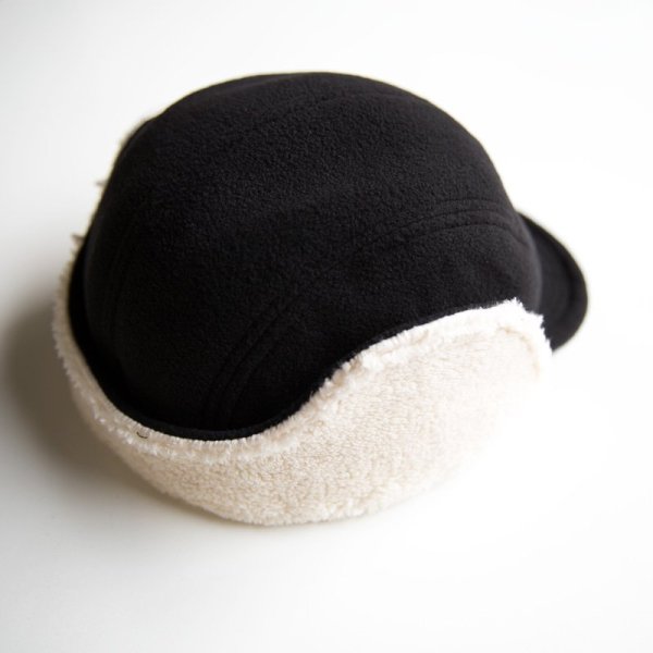 画像3: TURN ME ON（ターンミーオン) イヤーフラップ 裏ボアキャップ (BLACK) (3)