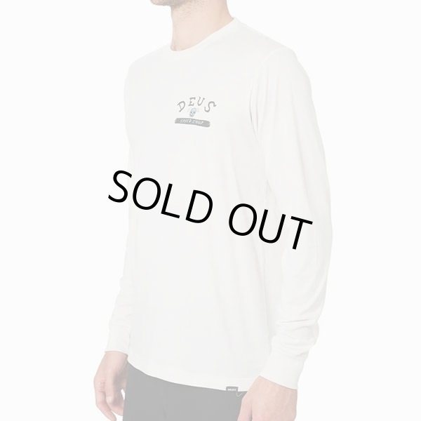 画像5: Deus Ex Machina(デウス エクス マキナ) SPEED SHOP LS TEE  VINTAGE WHITE（メンズ）S/M/Lサイズ (5)