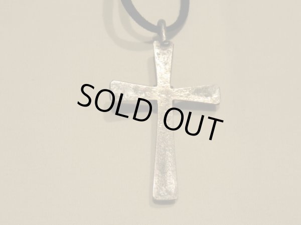 画像3: インディアンジュエリー■NAVAJO族(ナバホ族)■ネックレストップ(NAVAJO-N-031)■十字架 クロス ターコイズ■ハンドメイド■アリゾナ北部現地買付 (3)