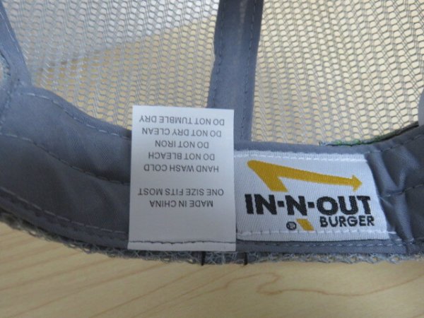 画像5: アメリカのハンバーガーショップ [IN-N-OUT BURGER]インアンドアウトバーガー　メッシュキャップ　USA買付商品 (5)