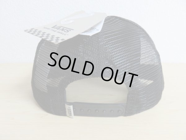 画像3: (VANS/バンズ)スナップバックメッシュキャップ (ブラック） (3)