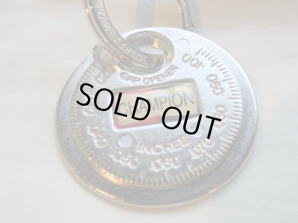 画像2: Button Works (ボタンワークス) Dead Stock Champion Plug Gap Gauge Key Fob CT481■クリックポスト対応商品（送料185円） (2)