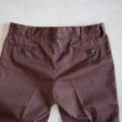 画像8: TURN ME ON（ターンミーオン) チノワークパンツ  (MAROON) (MENS)M/Lサイズ (8)