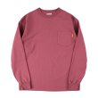 画像1: (STANDARD CALIFORNIA/スタンダードカリフォルニア) SD Heavyweight Pocket Long Sleeve T■バーガンディ■（メンズ）M/L/XLサイズ (1)