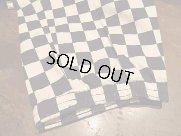 画像5: ■バンズ(VANS)■チェッカー柄イージーパンツ■ブラック×ホワイト■(Vendor) XLサイズ (5)