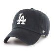 画像1: ('47/フォーティーセブン)  ドジャース キャップ ’47 クリーンナップ ブラック　Dodgers ’47 CLEAN UP Black (1)