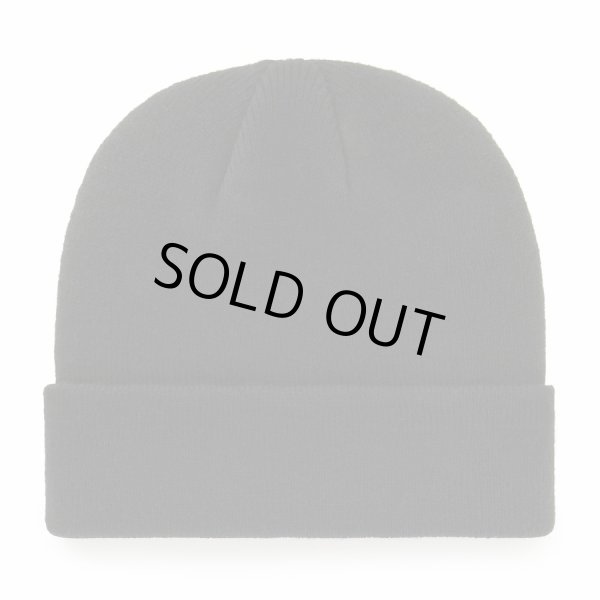 画像2: ('47/フォーティーセブン)  ドジャース  ’47 ニット帽 カフニット ブラック×ブラック刺繍ロゴ　Dodgers ’47 Raised Cuff Knit Black×Black Logo (2)