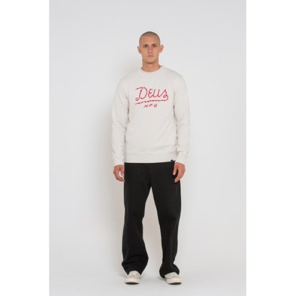 画像5: SALE 20%OFF  (Deus Ex Machina/デウス エクス マキナ)  LIVEWIRE CREW  (Vintage White)（メンズ）S/M/Lサイズ (5)