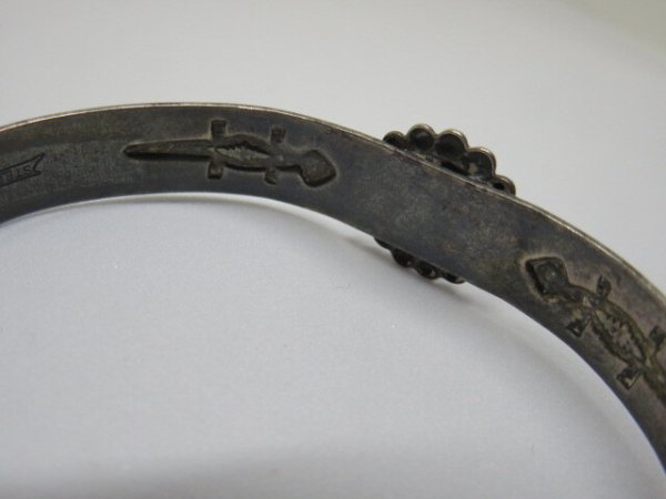 画像4: ■インディアンジュエリー■４０'s ヴィンテージバングル Arrow (4)