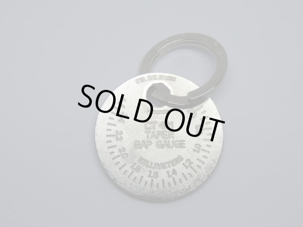 画像2: Button Works (ボタンワークス) 70s Champion Plug Gap Gauge Key Fob（赤）■クリックポスト対応商品（送料185円） (2)