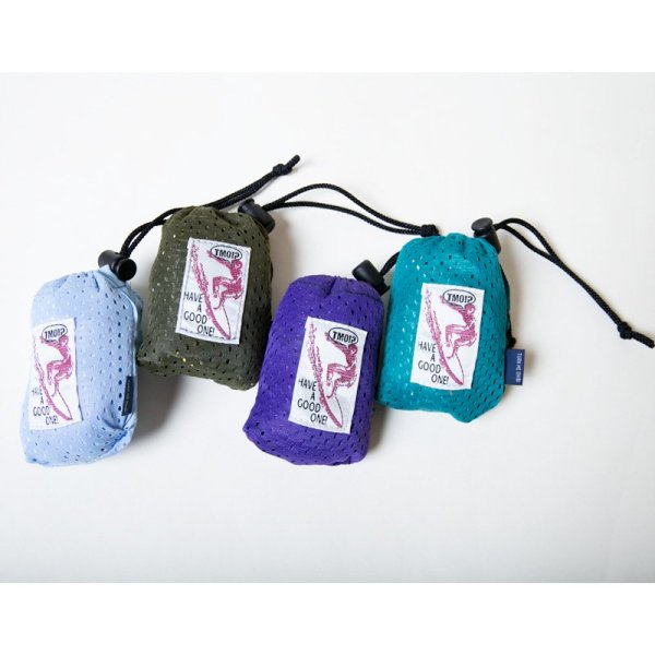 画像4: TURN ME ON(ターンミーオン) パッカブルメッシュBAG(SKY BLUE) (4)