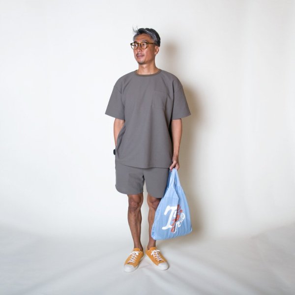 画像3: TURN ME ON(ターンミーオン) パッカブルメッシュBAG(SKY BLUE) (3)