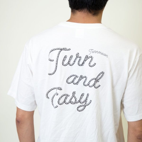 画像3: ２０％OFF (TURN ME ON /ターンミーオン)  TURN AND EASY TEE (WHITE) (MENS)M/Lサイズ (3)