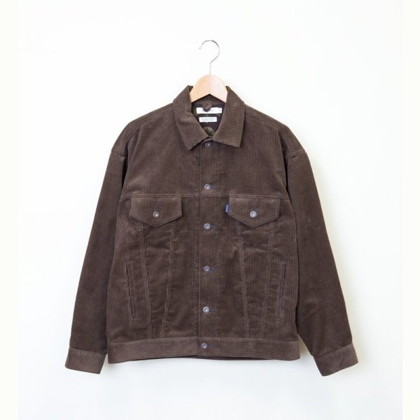 画像5: SALE 20%OFF（TURN ME ON / ターンミーオン) コーデュロイトラッカーJKT(BROWN)  (MENS)M/L/XLサイズ (5)
