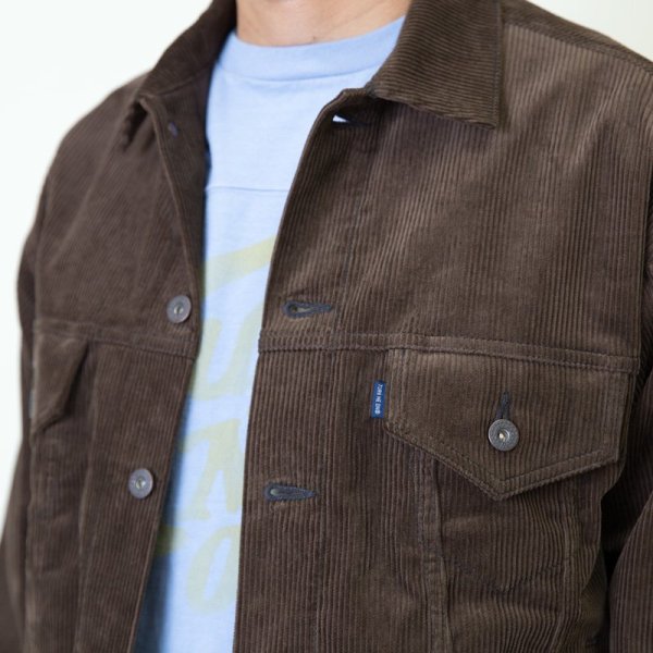 画像4: SALE 20%OFF（TURN ME ON / ターンミーオン) コーデュロイトラッカーJKT(BROWN)  (MENS)M/L/XLサイズ (4)