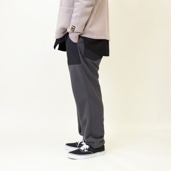 画像3: SALE20%OFF (TURN ME ON / ターンミーオン)  フリースベイカーイージーパンツ (CHARCOAL) (MENS) M/L/XLサイズ (3)