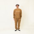 画像2: TURN ME ON（ターンミーオン)　サイドリブクルーネックスウェット(CAMEL)  (MENS)M/Lサイズ (2)