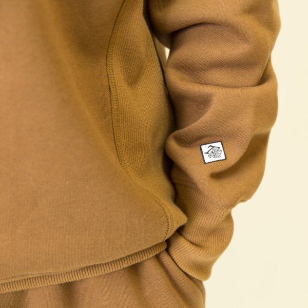 画像4: SALE20%OFF (TURN ME ON / ターンミーオン)　サイドリブクルーネックスウェット(CAMEL)  (MENS)M/Lサイズ (4)