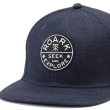 画像2: ロアークリバイバル（ROARK REVAVAL) "SEEK & EXPLORE" DENIM 6PANEL CAP - HIGH HEIGHT (RAW) (2)