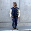 画像8: SALE20%OFF（STANDARD CALIFORNIA/スタンダードカリフォルニア）SD Varsity Jacket　NAVY（メンズ）M/Lサイズ (8)