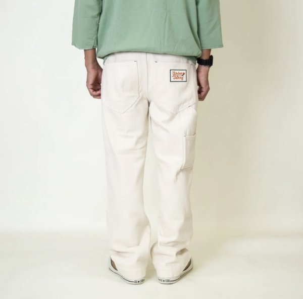 画像4: TURN ME ON（ターンミーオン) ワイドペインターパンツ (OFF WHITE) (MENS) M/L/XLサイズ  (4)