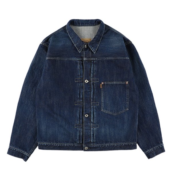 画像1: （STANDARD CALIFORNIA/スタンダードカリフォルニア）SD Denim Jacket S996 WWII Vintage Wash　indigo（メンズ）40/42/44/46サイズ (1)