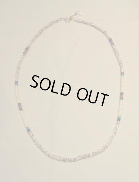 画像2: インディアンジュエリー■SANTO DOMINGO族（サントドミンゴ族）■ヒシネックレス（SANTO-N-002)■ハンドメイド■ニューメキシコ現地買付 (2)