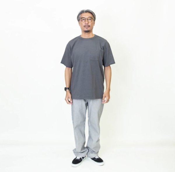 画像4: TURN ME ON（ターンミーオン) カットオフTEE (CHARCOAL)　(MENS)M/Lサイズ (4)