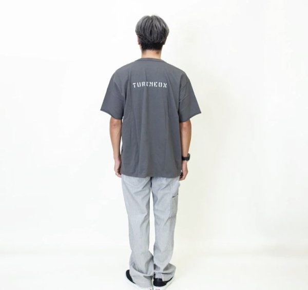 画像5: TURN ME ON（ターンミーオン) カットオフTEE (CHARCOAL)　(MENS)M/Lサイズ (5)