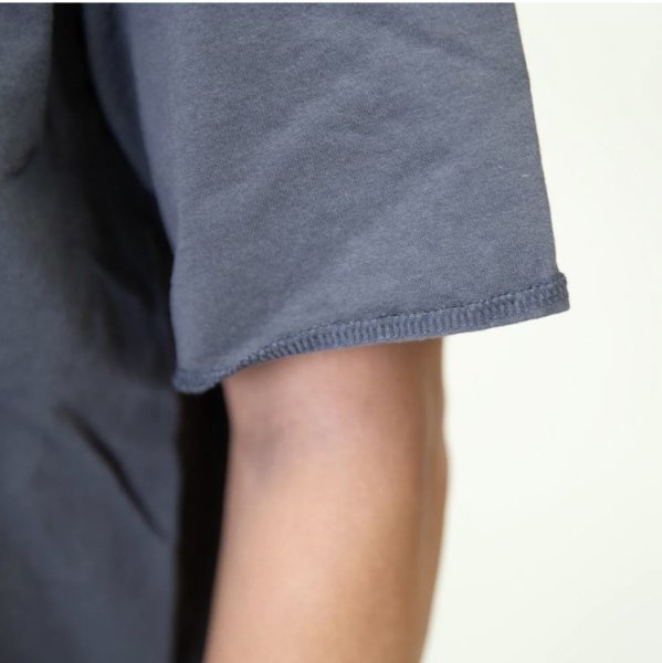 画像3: TURN ME ON（ターンミーオン) カットオフTEE (CHARCOAL)　(MENS)M/Lサイズ (3)