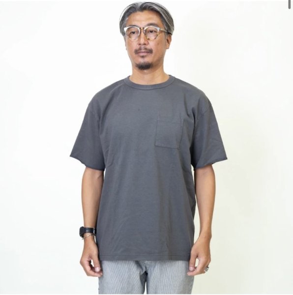 画像6: TURN ME ON（ターンミーオン) カットオフTEE (CHARCOAL)　(MENS)M/Lサイズ (6)