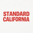 画像2:  (STANDARD CALIFORNIA/スタンダードカリフォルニア) SD US Cotton Logo T　ホワイト（メンズ）M/L/XLサイズ (2)