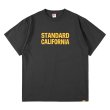 画像1:  (STANDARD CALIFORNIA/スタンダードカリフォルニア) SD US Cotton Logo T　ブラック（メンズ）M/L/XLサイズ (1)
