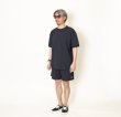 画像3: TURN ME ON（ターンミーオン) ラウンドカット ワッフルTEE (BLACK)  (MENS)M/L/XLサイズ (3)