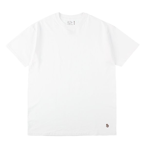 画像3:  (STANDARD CALIFORNIA/スタンダードカリフォルニア) Fruit of the Loom × SD 2Pack T　ホワイト（メンズ）M/L/XLサイズ (3)