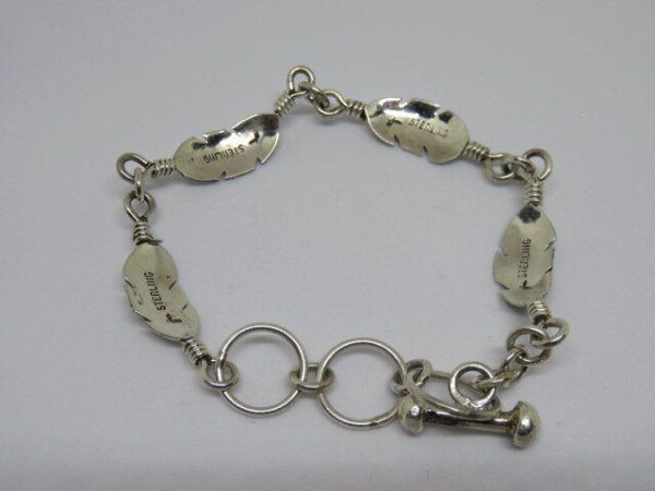 画像4: インディアンジュエリー■NAVAJO族（ナバホ族）■ブレスレット（NAVAJO-B-016) JOE MACE作■ハンドメイド■アリゾナ北部現地買付 (4)