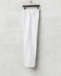 画像2: 【DEAD STOCK】 U.S. Hospital Duty White Trousers（アメリカ ホスピタル ホワイト トラウザーズ ）W34×L32 (2)